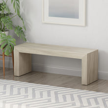 Load image into Gallery viewer, Acacia Wood Dining Bench, Farmhouse Style
