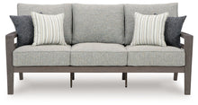 Load image into Gallery viewer, Hillside Barn - Sofa With Cushion - Gray / Brown
