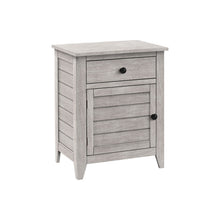 Load image into Gallery viewer, Accent Nightstand, Storage Drawer, Transitional
