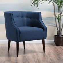 Load image into Gallery viewer, Contemporary Upholstered Club Chair With Button Tufting
