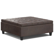 Load image into Gallery viewer, Harrison - Large Coffee Table Storage Ottoman
