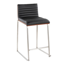 Load image into Gallery viewer, Mason Mara - Contemporary Fixed Height Counter Stool (Set of 2)
