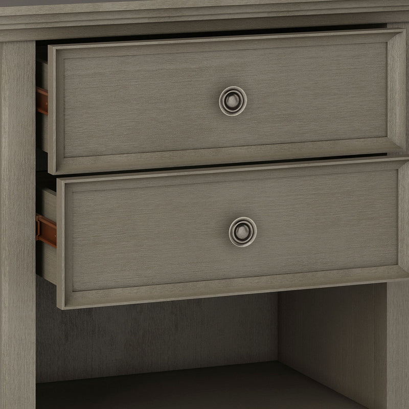 Amherst - Bedside Table - Dark Brown