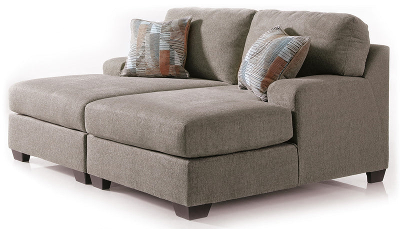 Newellen - 2-Piece Super Chaise - Beige