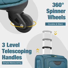 Load image into Gallery viewer, Softside Luggage Expandable Set &amp; Duffel Bag Upright Spinner

