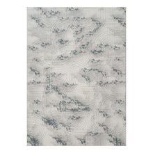 Load image into Gallery viewer, Geometrix - 5'3" X 7'3" Area Rug / Geometric 3D Effect - Ivory / Gray
