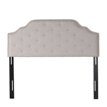 Load image into Gallery viewer, Luella - Button Tufted Upholstered Headboard
