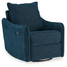 Load image into Gallery viewer, Mcburg - Swivel Power Recliner - Navy
