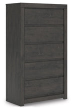 Load image into Gallery viewer, Fraluna - Five Drawer Chest - Charcoal

