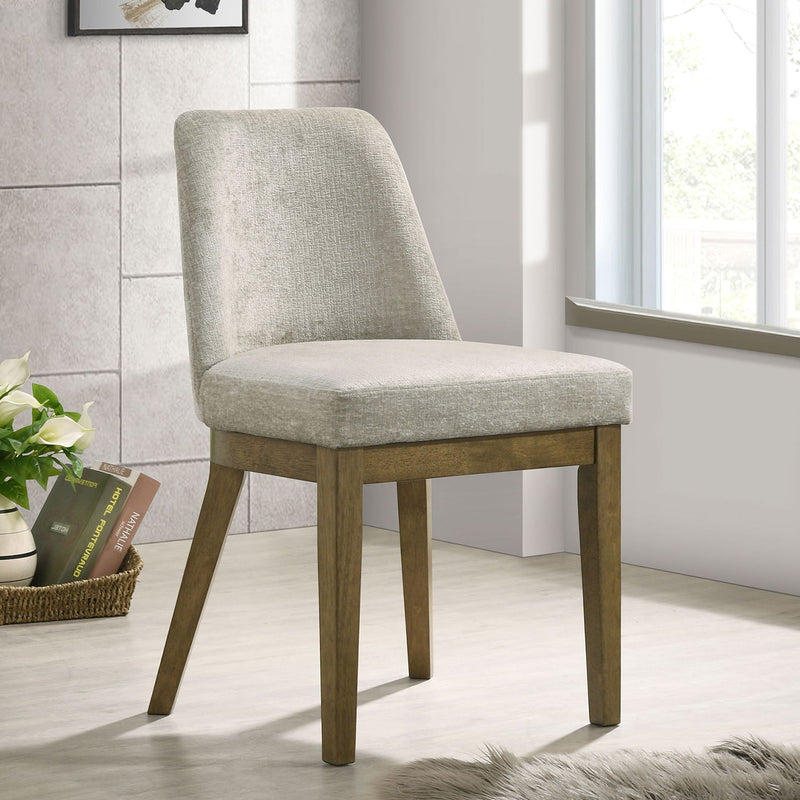 Bryant - Upholstered Dining Side Chair (Set of 2) - Light Tan