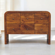 Load image into Gallery viewer, Darcy - 3 Over 3 Drawer Chest - Brown
