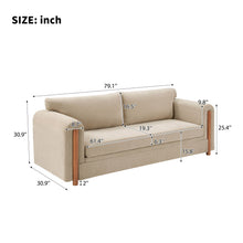 Load image into Gallery viewer, Modern 3 Seater Upholstered Couch Sofa For Living Room
