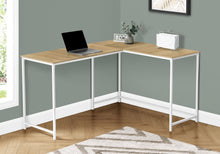 Load image into Gallery viewer, Computer Desk, Home Office, Corner, L Shape, Laptop, Marble Look Contemporary &amp; Modern
