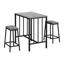 Load image into Gallery viewer, 3 Pieces Dining Set, Counter Height, Rectangular, Small, Contemporary &amp; Modern
