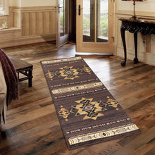 Load image into Gallery viewer, Tribes - 5'3" X 7'3" Southwest Area Rug - Brown
