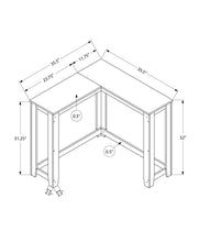 Load image into Gallery viewer, Corner Accent Console Table For Entryway, Unique Design Contemporary &amp; Modern
