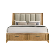 Load image into Gallery viewer, Hugo - Storage Bed With Upholstered Headboard
