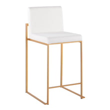 Load image into Gallery viewer, Fuji - Contemporary High Back Stylish Counter Stool
