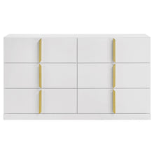 Load image into Gallery viewer, Lauryn - 6 Drawer Dresser Cabinet - Gloss White
