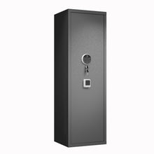 Load image into Gallery viewer, Rifle Safe, Biometric &amp; Keypad Lock, Adjustable Gun Racks With Built In Alarm System
