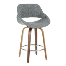 Load image into Gallery viewer, Fabrico - Mid Century Modern Counter Stool (Set of 2)
