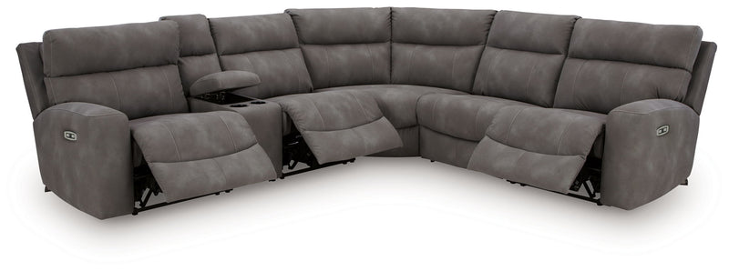 Next-Gen Durapella - 7 Piece Power Reclining Sectional Set