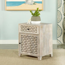 Load image into Gallery viewer, 1 Door Accent Cabinet With Drawer - Beige
