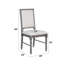 Load image into Gallery viewer, Leventis - Weathered Side Chair - Cream / Gray
