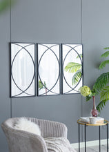 Load image into Gallery viewer, Rectangular Wall Mirrors With Frame, Home Decor For Living Room Bedroom Entryway - Black
