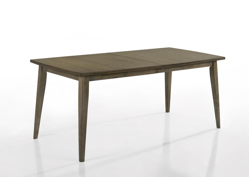 Bistro - Dining Table With Off Fabric Dining Chairs