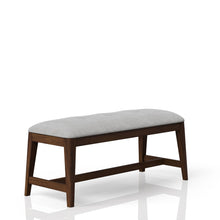 Load image into Gallery viewer, Backless Upholstered Dining Bench Mid Century Seating - Beige
