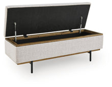 Load image into Gallery viewer, Dettaford Next-Gen Nuvella - Storage Bench - Stone
