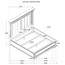 Load image into Gallery viewer, LED Light Panel Bed With Traditional Design
