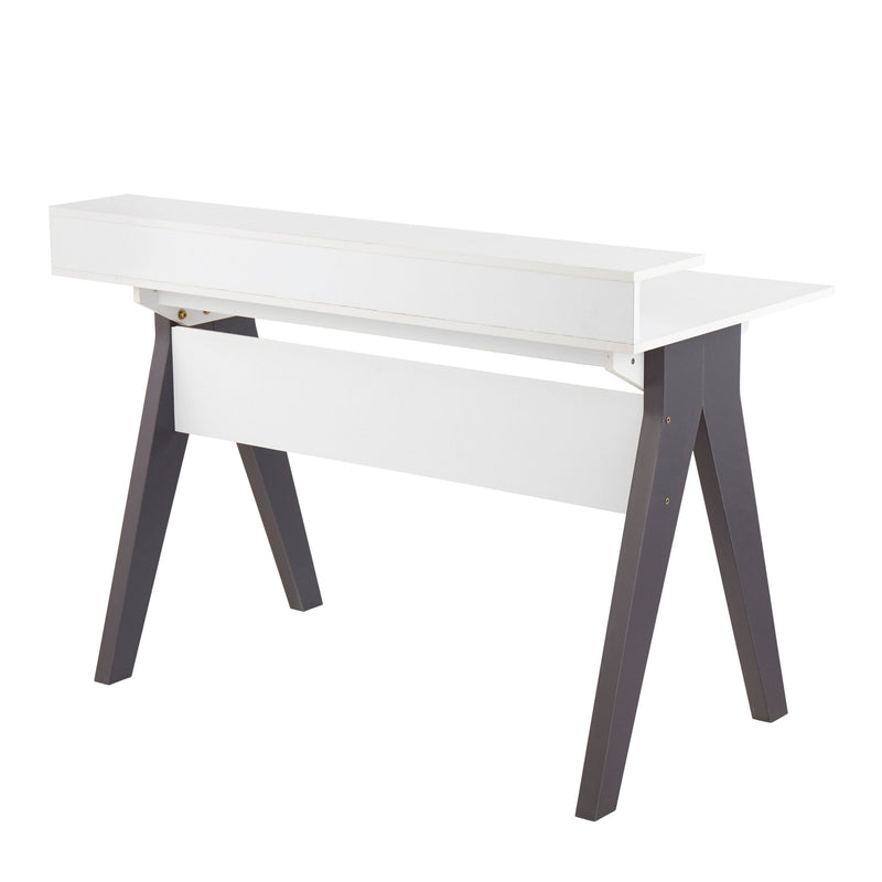 Wishbone - Contemporary Desk - White