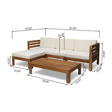 Load image into Gallery viewer, Cambridge - L Shape Sofa Set - Beige
