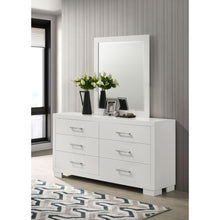 Load image into Gallery viewer, Polk - 6 Drawer Dresser With Mirror
