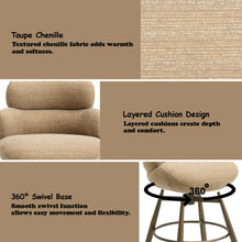 Load image into Gallery viewer, Jena - Counter Height Chair With Swivel
