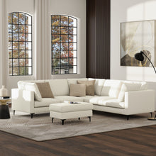 Load image into Gallery viewer, Ava - Mid Century Corner Sectional Sofa Handcrafted
