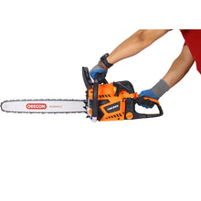 Load image into Gallery viewer, 58Cc Gasoline Chainsaw 20" Bar For Wood Cutting With Oregon Chain And Bar - Orange
