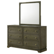 Load image into Gallery viewer, Sundance - 6 Drawer Dresser With Mirror - Dark Coffee
