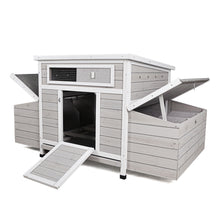 Load image into Gallery viewer, Large Chicken Coop Outdoor Hen House With Dual Nesting Boxes

