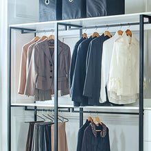 Load image into Gallery viewer, Fiona - Freestanding 4 Tower Walk-In Closet System - White
