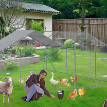 Load image into Gallery viewer, Outdoor Chicken Coop Metal Big Space
