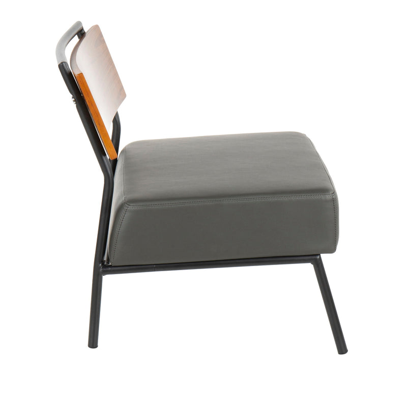 Fiji - Contemporary Chair - Gray