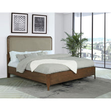 Load image into Gallery viewer, Eastern King Panel Bed - Walnut
