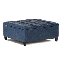 Load image into Gallery viewer, Harrison - Upholstered Coffee Table Storage Ottoman
