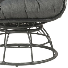 Load image into Gallery viewer, Hikre - Patio Lounge Chair &amp; Side Table - Black / Charcoal
