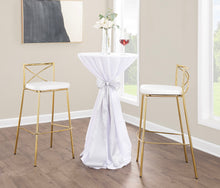 Load image into Gallery viewer, Modern Charlotte - Contemporary Fixed Height Barstool (Set of 2)
