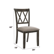 Load image into Gallery viewer, Claudia II - Weathered 7 Pieces Dining Room Set - Gray
