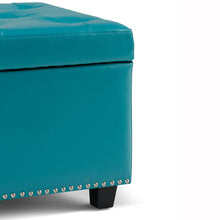Load image into Gallery viewer, Hamilton - Upholstered Storage Ottoman
